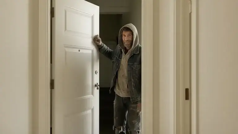 AI Homeless Man