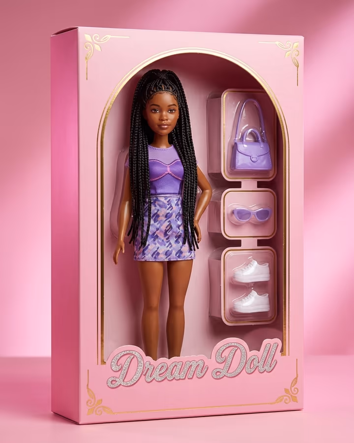 AI Barbie Box example