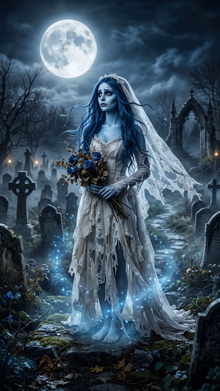Corpse Bride AI Transformation Video example