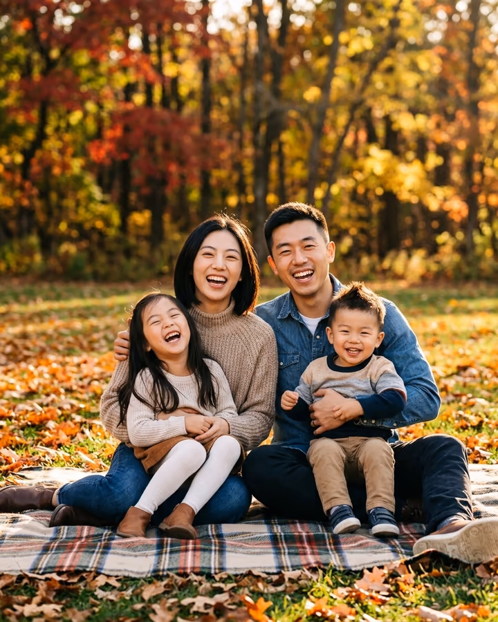 AI Family Photo example