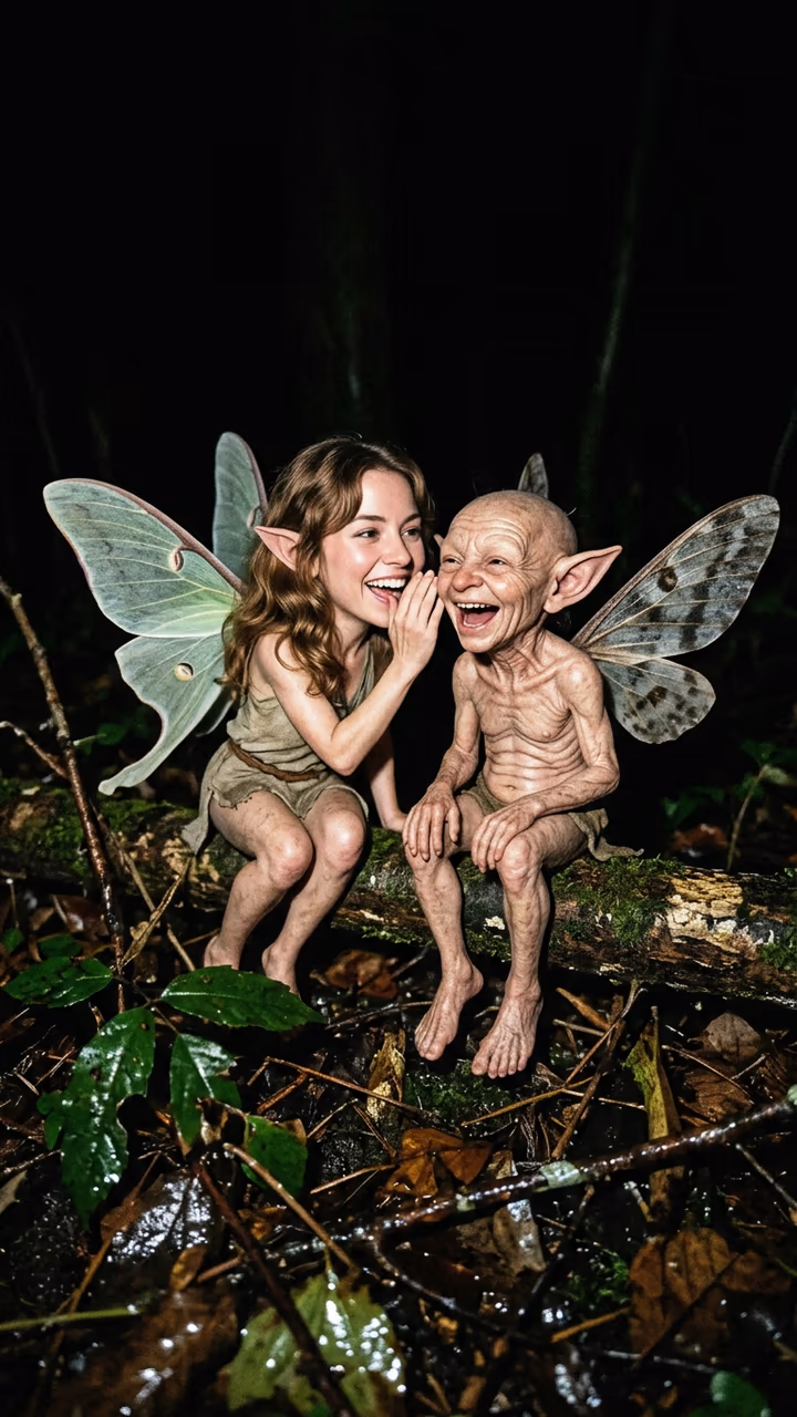AI Laughing Fairy Trend Video example