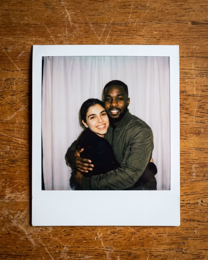 AI Polaroid Generator example