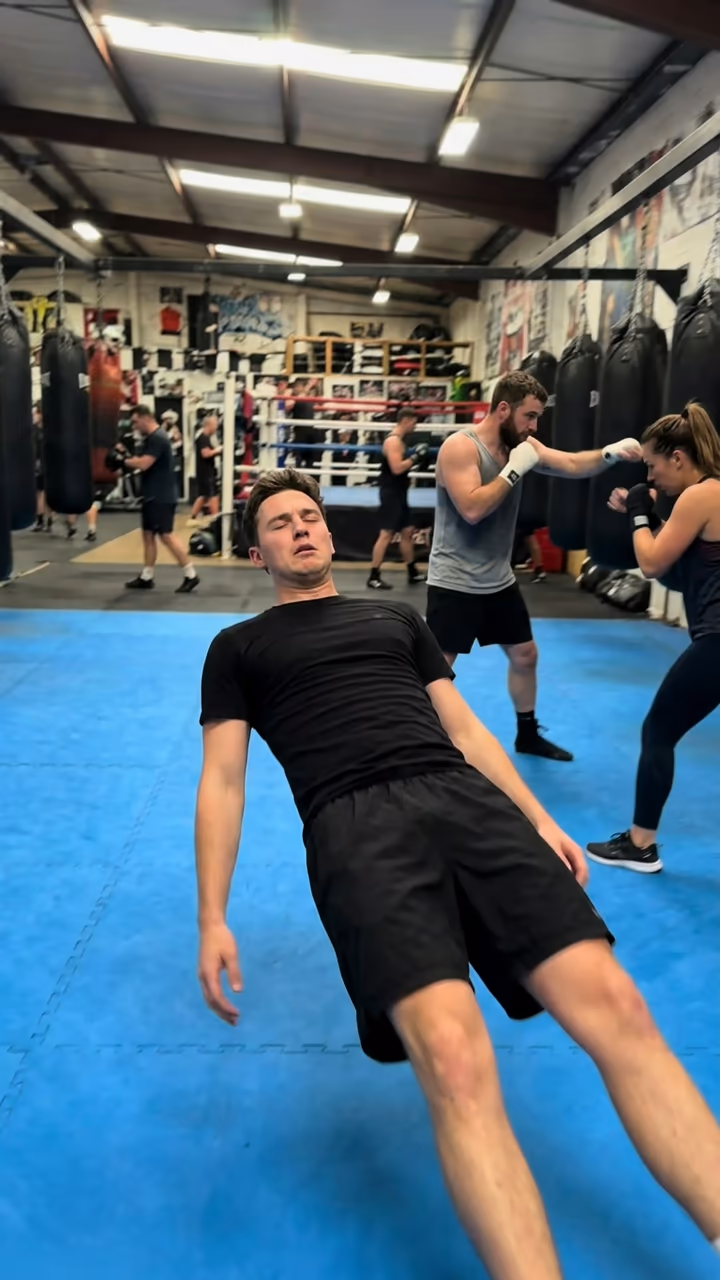 AI Shadow Boxing Knockout Video example